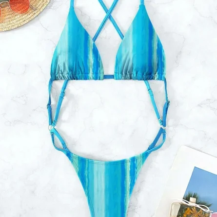 Sexy Halter Thong Extreme Micro Swimsuit Monokini - Image 21