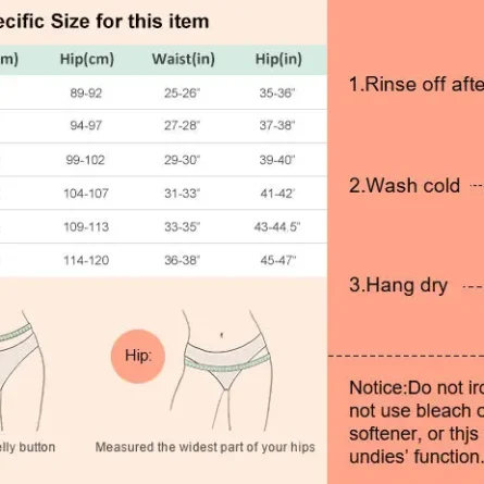 SecureCycle Seamless® Thong Period Panties - Image 11