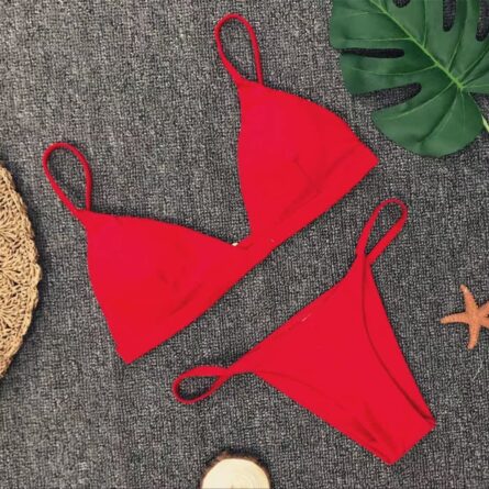 Lara Triangle Thong Bikini