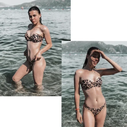 Ashley Sexy Brazilian Bandeau Push-up Bikini - Image 30