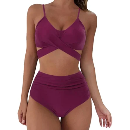 Brooklyn High Waist Slimming Design Bikini - Image 31