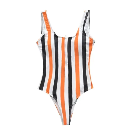 Sunset and Swim Zipper Zip Up Swimsuit - Image 13