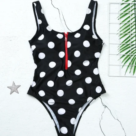 Sunset and Swim Zipper Zip Up Swimsuit - Image 10