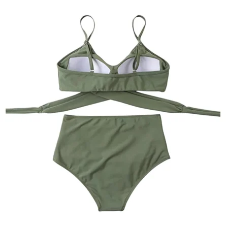Brooklyn High Waist Slimming Design Bikini - Image 35