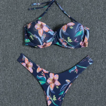 Amelia Sexy Women Bikini Brazilian Push-up Bra Bikini Set - Image 16