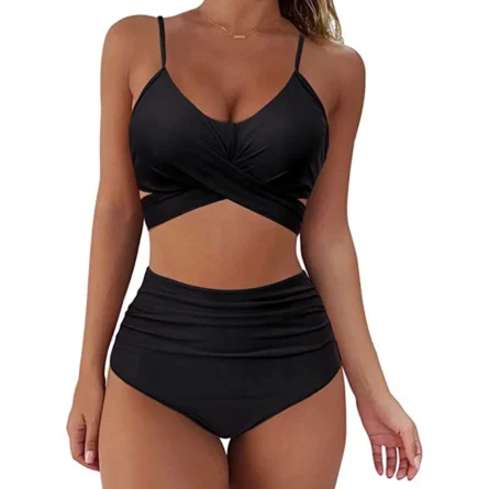 Brooklyn High Waist Slimming Design Bikini - Image 24