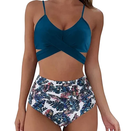 Brooklyn High Waist Slimming Design Bikini - Image 39