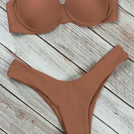Amelia Sexy Women Bikini Brazilian Push-up Bra Bikini Set - Image 14