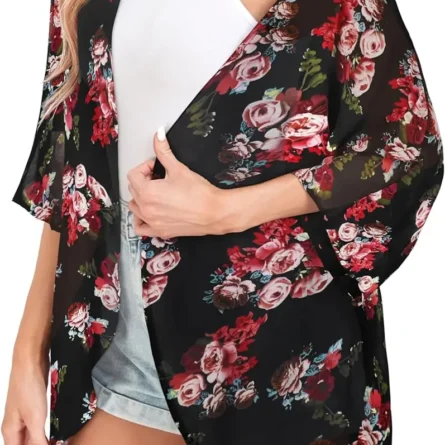 Golden Hour Bliss Kimono Cardigan - Image 13