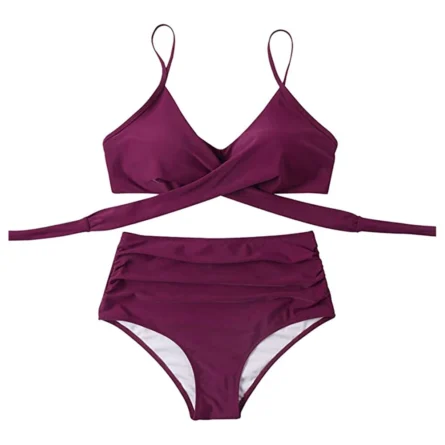Brooklyn High Waist Slimming Design Bikini - Image 32