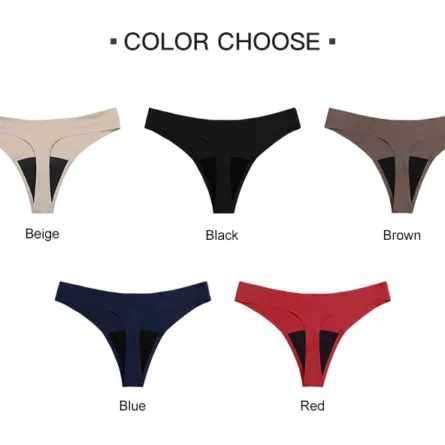 SecureCycle Seamless® Thong Period Panties - Image 15