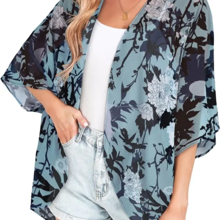 Golden Hour Bliss Kimono Cardigan - Image 15