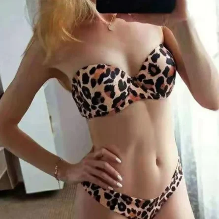 Amelia Sexy Women Bikini Brazilian Push-up Bra Bikini Set - Image 4