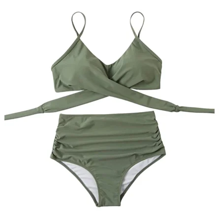 Brooklyn High Waist Slimming Design Bikini - Image 36