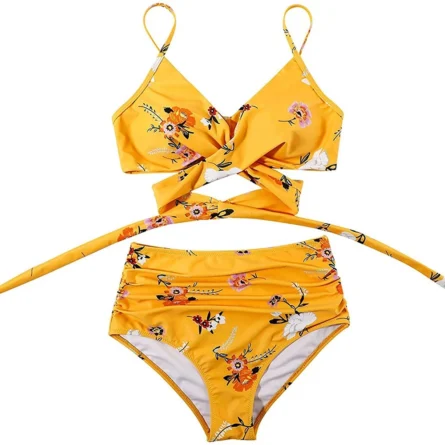 Brooklyn High Waist Slimming Design Bikini - Image 46