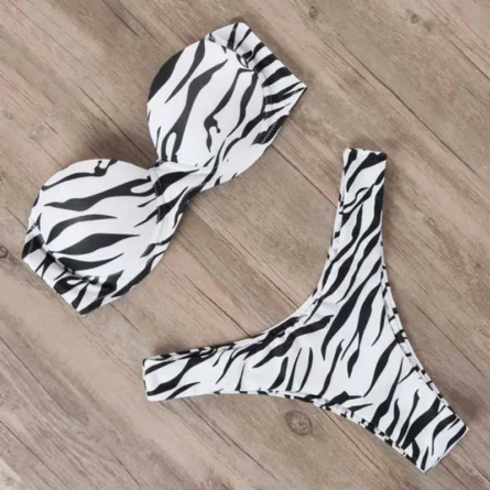 Ashley Sexy Brazilian Bandeau Push-up Bikini - Image 6