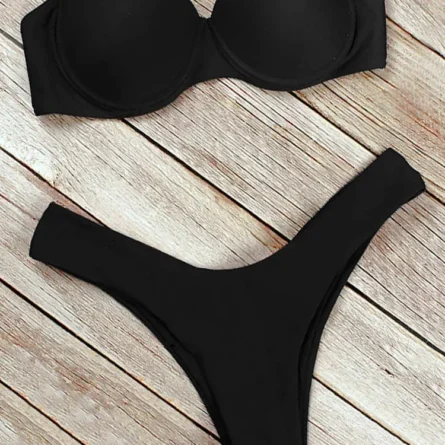 Amelia Sexy Women Bikini Brazilian Push-up Bra Bikini Set - Image 9