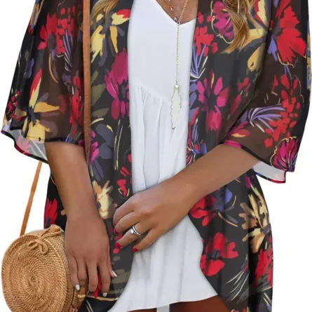 Golden Hour Bliss Kimono Cardigan - Image 22