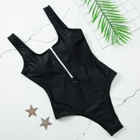 Sunset and Swim Zipper Zip Up Swimsuit - Image 58