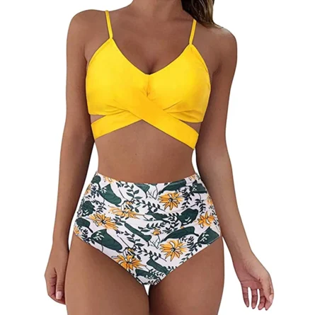 Brooklyn High Waist Slimming Design Bikini - Image 28