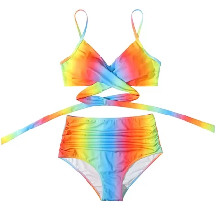 Brooklyn High Waist Slimming Design Bikini - Image 50