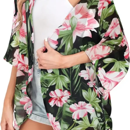 Golden Hour Bliss Kimono Cardigan - Image 14