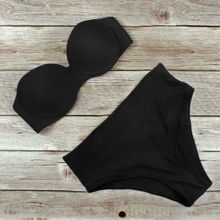 Ashley Sexy Brazilian Bandeau Push-up Bikini - Image 23