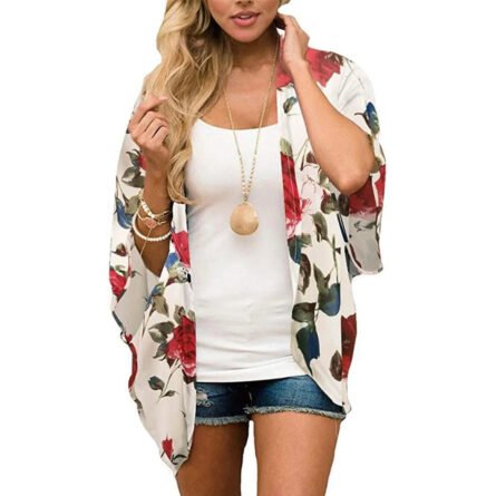 Golden Hour Bliss Kimono Cardigan - Image 8