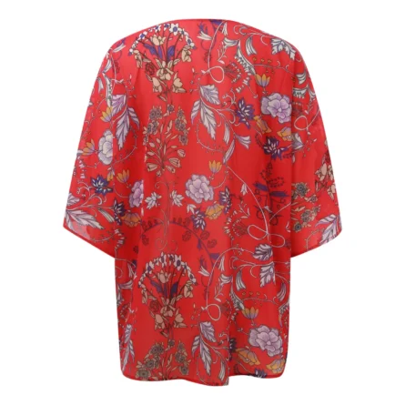 Golden Hour Bliss Kimono Cardigan - Image 4