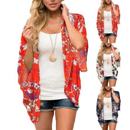 Golden Hour Bliss Kimono Cardigan - Image 28