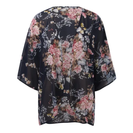 Golden Hour Bliss Kimono Cardigan - Image 7