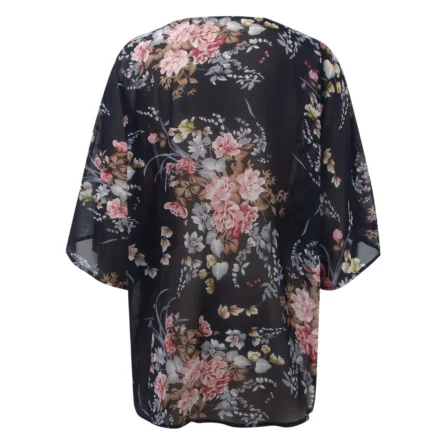 Golden Hour Bliss Kimono Cardigan - Image 6