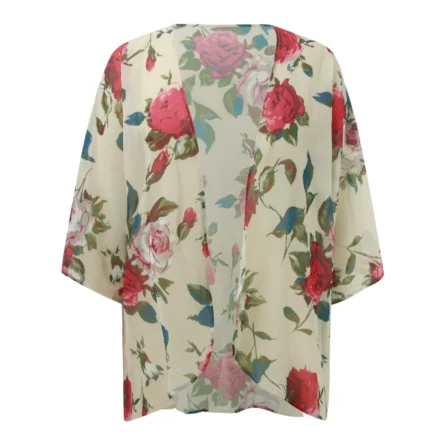 Golden Hour Bliss Kimono Cardigan - Image 9
