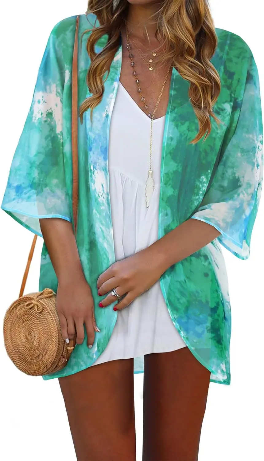 Golden Mocking Bird Cardigan Boho Kimono main image 1