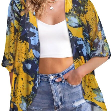 Golden Hour Bliss Kimono Cardigan - Image 27