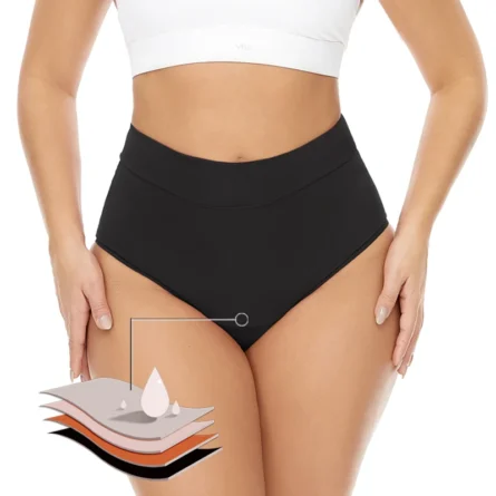 High Waist period Swim Bottoms SecureSwim® Period Swimwear - Image 4