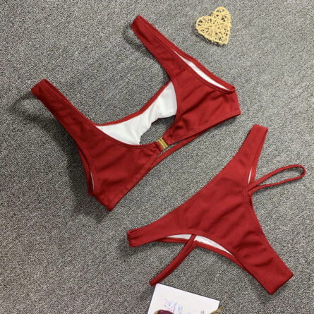 Sunlit Temptation Underboob Bikini Set – Bild 16