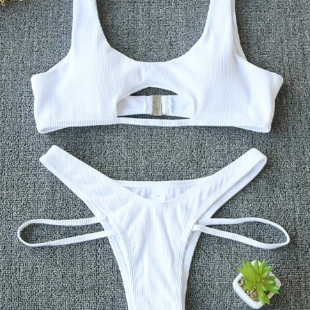 Sunlit Temptation Underboob Bikini Set - Image 12