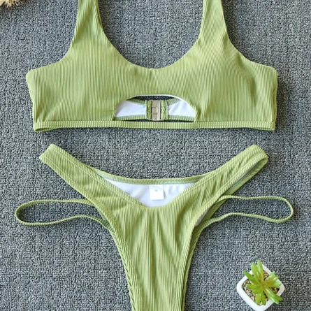 Sunlit Temptation Underboob Bikini Set - Image 9
