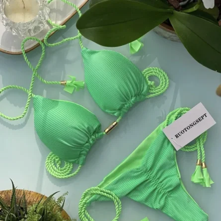 Exclusive! Rio Sexy Scrunch Butt Brazilian Bikini - Image 15