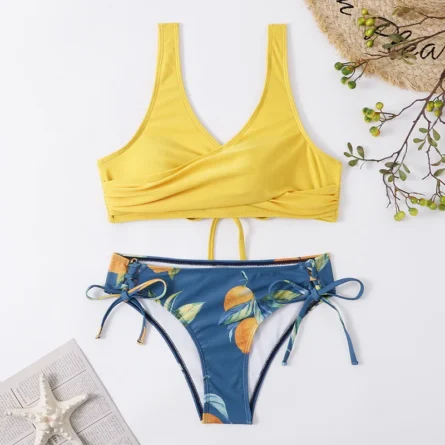 Sunset and Swim High Waist Bikini Set - Image 12