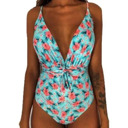 Olivia Swimsuit Multiple Ways To Tie DD+ Swimsuit