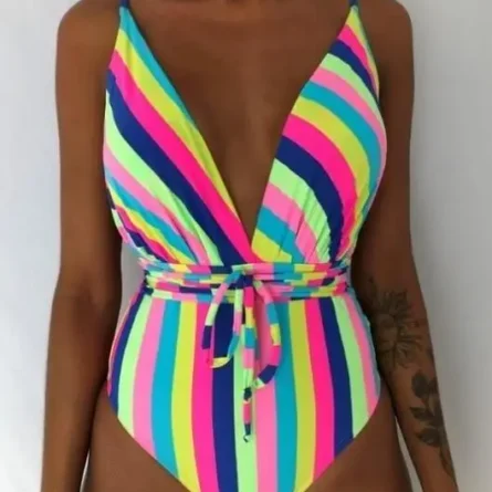 Olivia Swimsuit Multiple Ways To Tie DD+ Swimsuit - Image 26