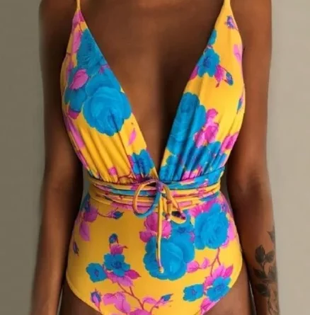 Olivia Swimsuit Multiple Ways To Tie DD+ Swimsuit - Image 9