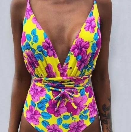 Olivia Swimsuit Multiple Ways To Tie DD+ Swimsuit