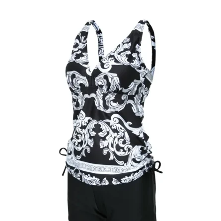 Victoria Plus Size Tankini with Shorts - Image 11