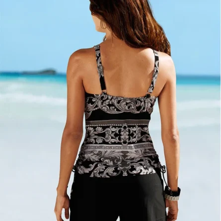 Victoria Plus Size Tankini with Shorts - Image 9