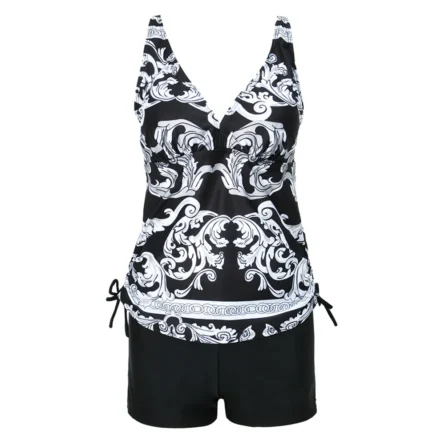 Victoria Plus Size Tankini with Shorts - Image 7