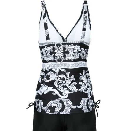 Victoria Plus Size Tankini with Shorts - Image 12