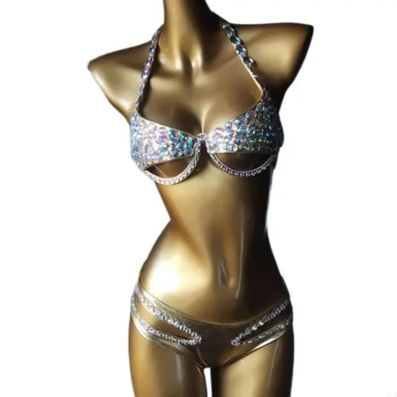 Ocean Jewel Underboob Cut Out Bikini